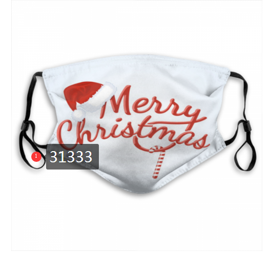 2020 Merry Christmas Dust mask with filter 90->mlb dust mask->Sports Accessory
